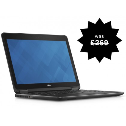 Dell Latitude E7240 i7 4th Gen Laptop with Windows 10,  8GB RAM, 250GB SSD, HDMI, Warranty, Webcam